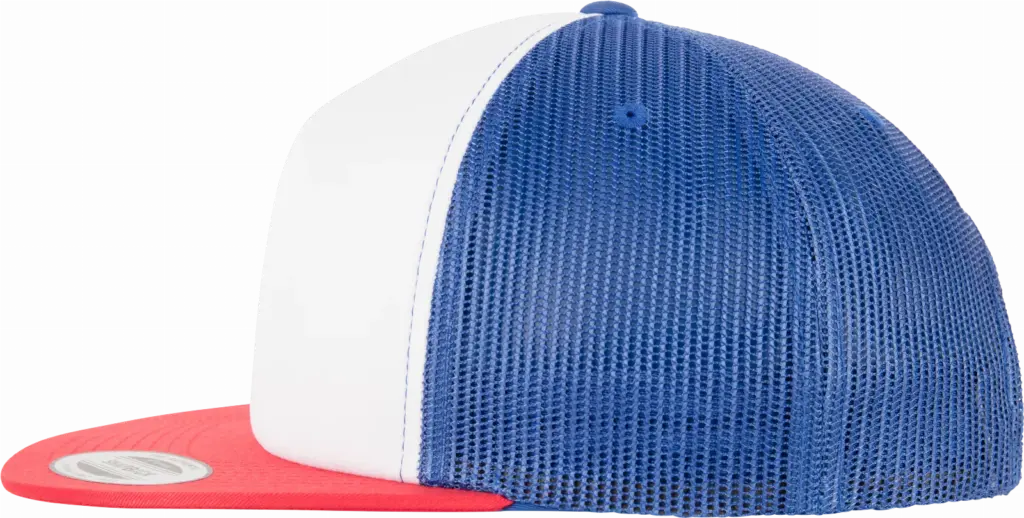 Truckerpet van schuimrubber, red / white / royal — productfoto 19