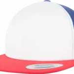Truckerpet van schuimrubber, red / white / royal — productfoto 20