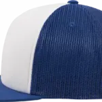 Truckerpet van schuimrubber, royal / white / royal — productfoto 24