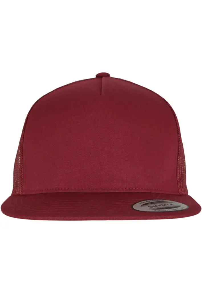 Klassieke truckerpet, maroon — productfoto 11