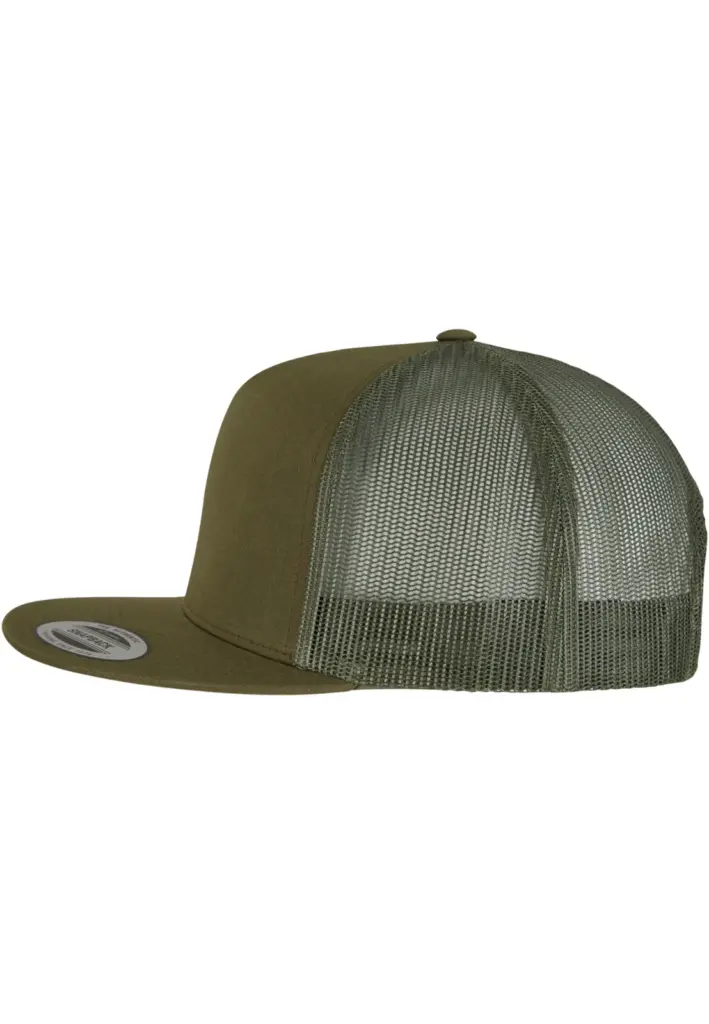 Klassieke truckerpet, moosgreen — productfoto 13