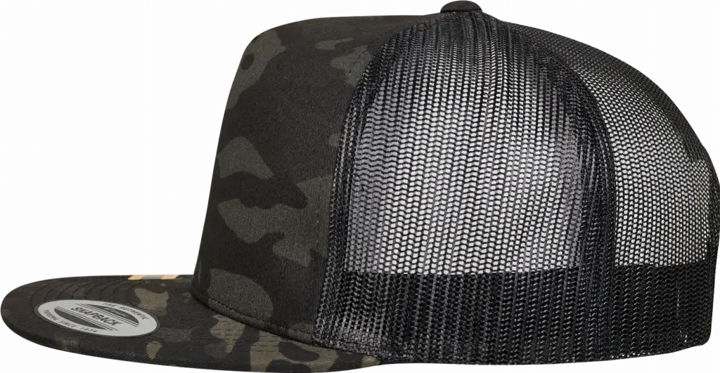 Multicam truckerpet, black — productfoto 2