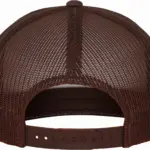 Klassieke truckerpet, brown / white / brown — productfoto 12