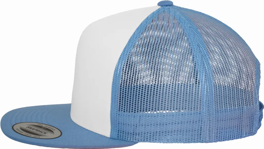 Klassieke truckerpet, c blue / white / c blue — productfoto 13