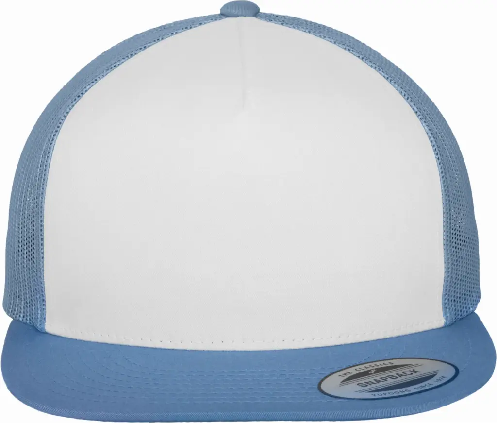 Klassieke truckerpet, c blue / white / c blue — productfoto 16
