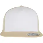 Klassieke truckerpet, gold / white / beige — productfoto 19