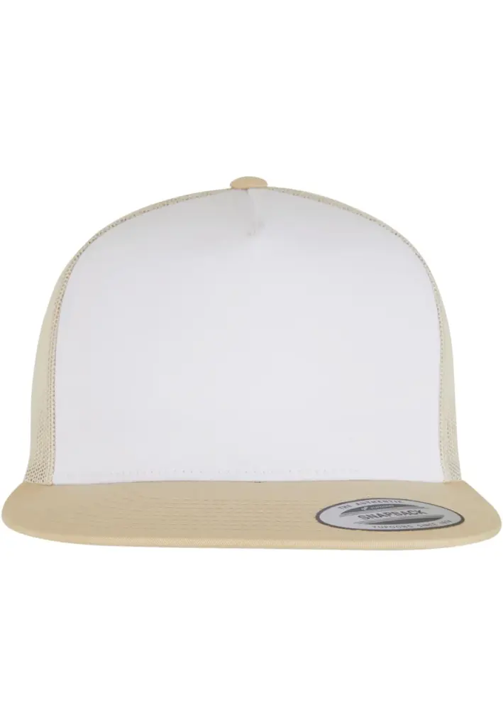 Klassieke truckerpet, gold / white / beige — productfoto 19