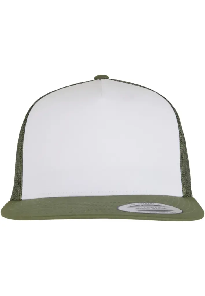 Klassieke truckerpet, olive / white / loden — productfoto 31