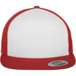 Klassieke truckerpet, red / white — productfoto 34