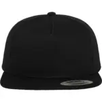 Classic snapbackpet 5 panelen, black — productfoto 6