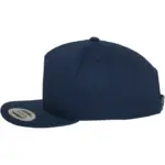 Classic snapbackpet 5 panelen, navy — productfoto 11