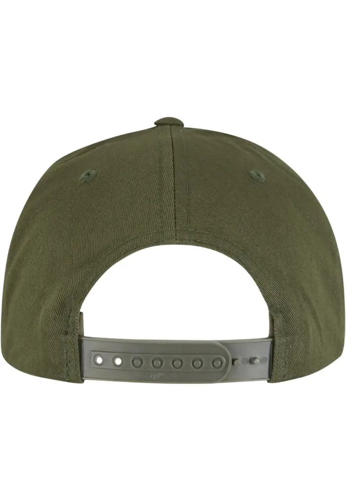 Classic snapbackpet 5 panelen, olive / black — productfoto 16