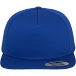 Classic snapbackpet 5 panelen, royal — productfoto 21