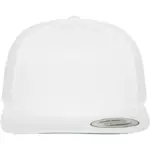 Classic snapbackpet 5 panelen, white — productfoto 24
