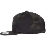 Klassieke camo snapbackpet, black multicam — productfoto 2