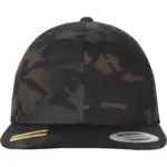 Klassieke camo snapbackpet, black multicam — productfoto 4