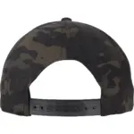 Klassieke camo snapbackpet, black multicam — productfoto 5