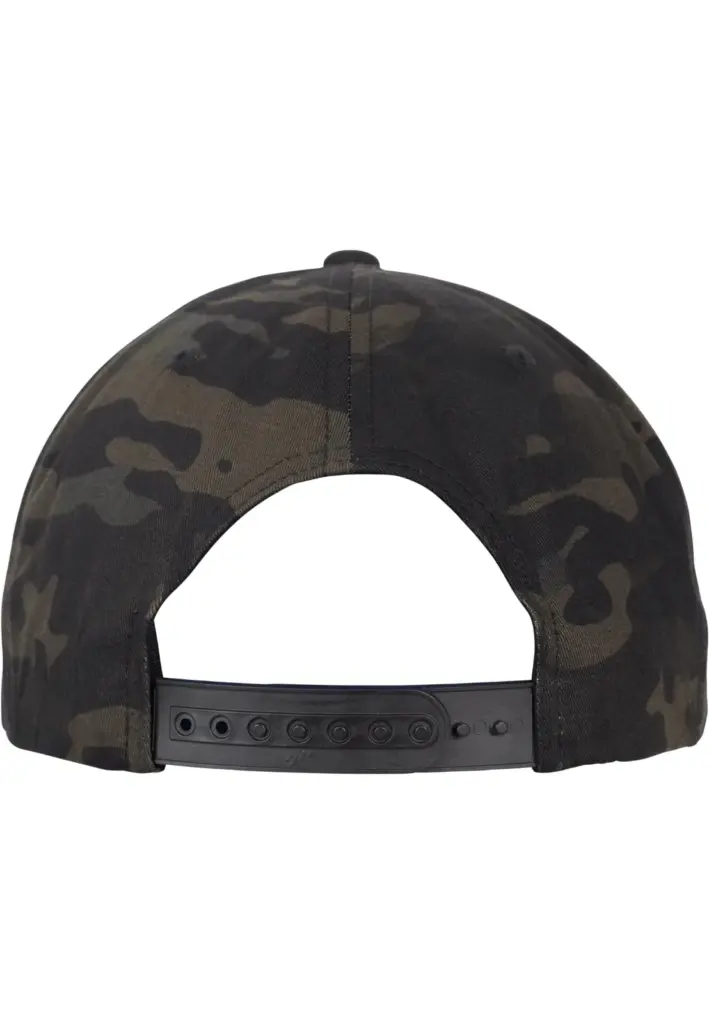 PS_FL6089MC-B_BLACKMULTICAM - Hidalgo Klassieke camo snapbackpet, black multicam — productfoto 5