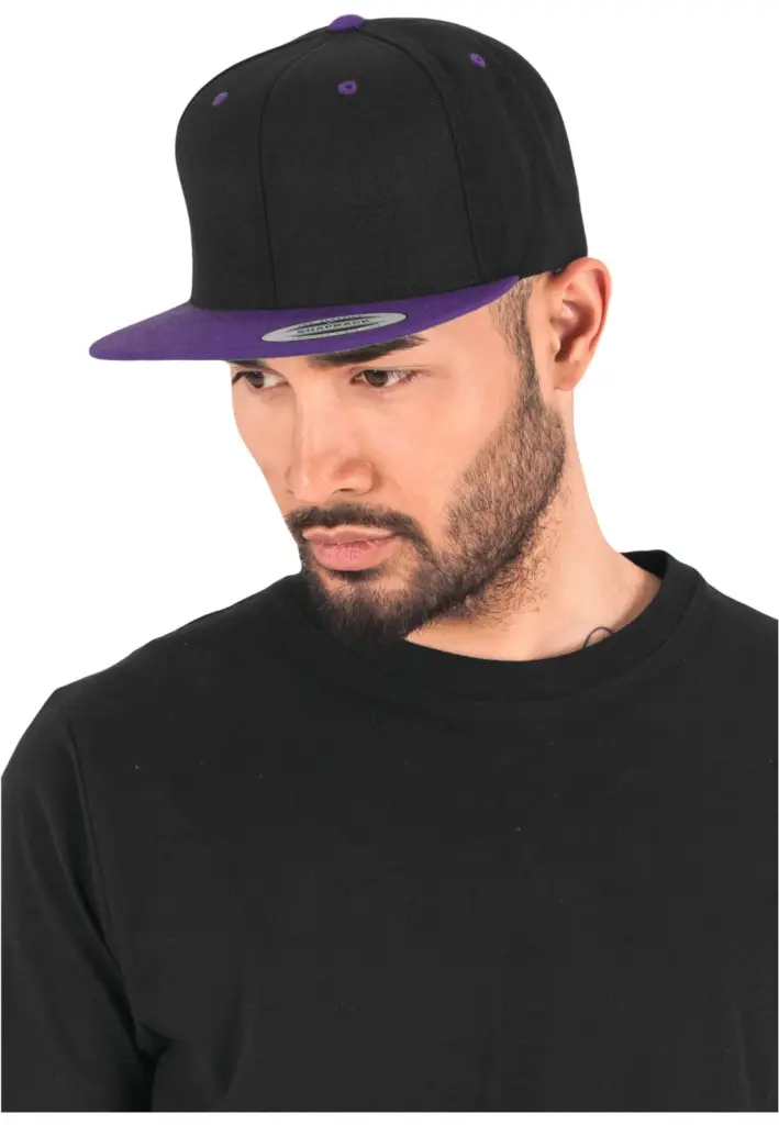 Classic snapbackpet in twee kleuren — productfoto 3