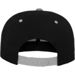 Classic snapbackpet in twee kleuren, black / silver — productfoto 27