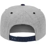 Classic snapbackpet in twee kleuren, heather navy — productfoto 35