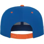 Classic snapbackpet in twee kleuren, royal / orange — productfoto 59