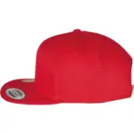 PS_FL6089OC-S_RED - Hidalgo Snapbackpet van biologisch katoen — productfoto 28