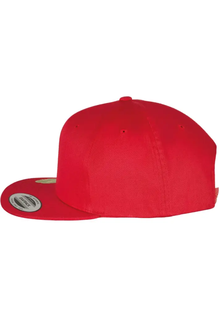 PS_FL6089OC-S_RED - Hidalgo Snapbackpet van biologisch katoen — productfoto 28
