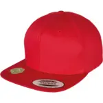PS_FL6089OC-FS_RED - Hidalgo Snapbackpet van biologisch katoen — productfoto 29