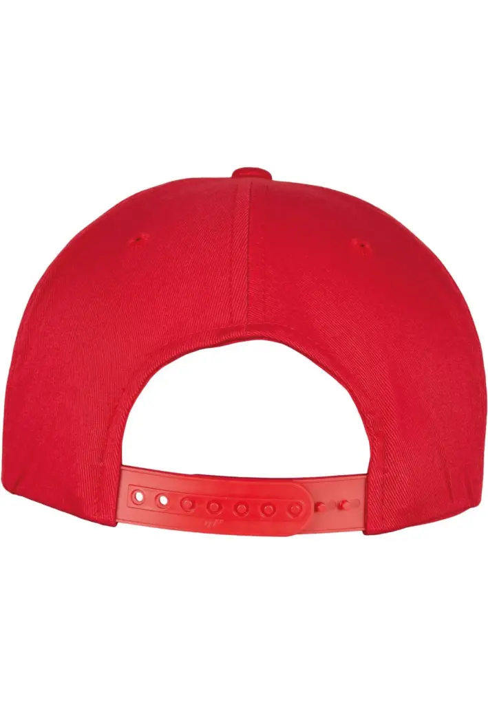 PS_FL6089OC-B_RED - Hidalgo Snapbackpet van biologisch katoen — productfoto 31