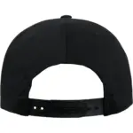 PS_FL6089OC-B_BLACK - Hidalgo Snapbackpet van biologisch katoen, black — productfoto 7