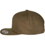 PS_FL6089OC-S_BURNTOLIVE - Hidalgo Snapbackpet van biologisch katoen, burnt olive — productfoto 8