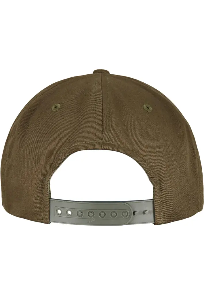 PS_FL6089OC-B_BURNTOLIVE - Hidalgo Snapbackpet van biologisch katoen, burnt olive — productfoto 11