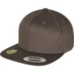 PS_FL6089OC-FS_DARKGREY - Hidalgo Snapbackpet van biologisch katoen, dark grey — productfoto 13