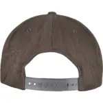 PS_FL6089OC-B_DARKGREY - Hidalgo Snapbackpet van biologisch katoen, dark grey — productfoto 15