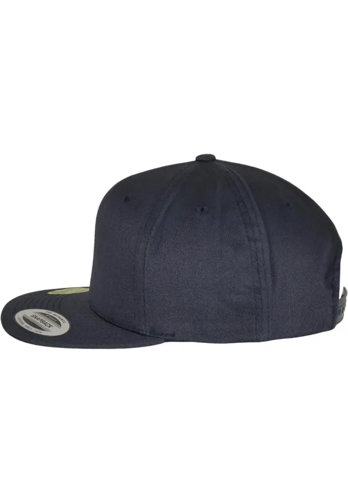 PS_FL6089OC-S_DARKNAVY - Hidalgo Snapbackpet van biologisch katoen, dark navy — productfoto 16