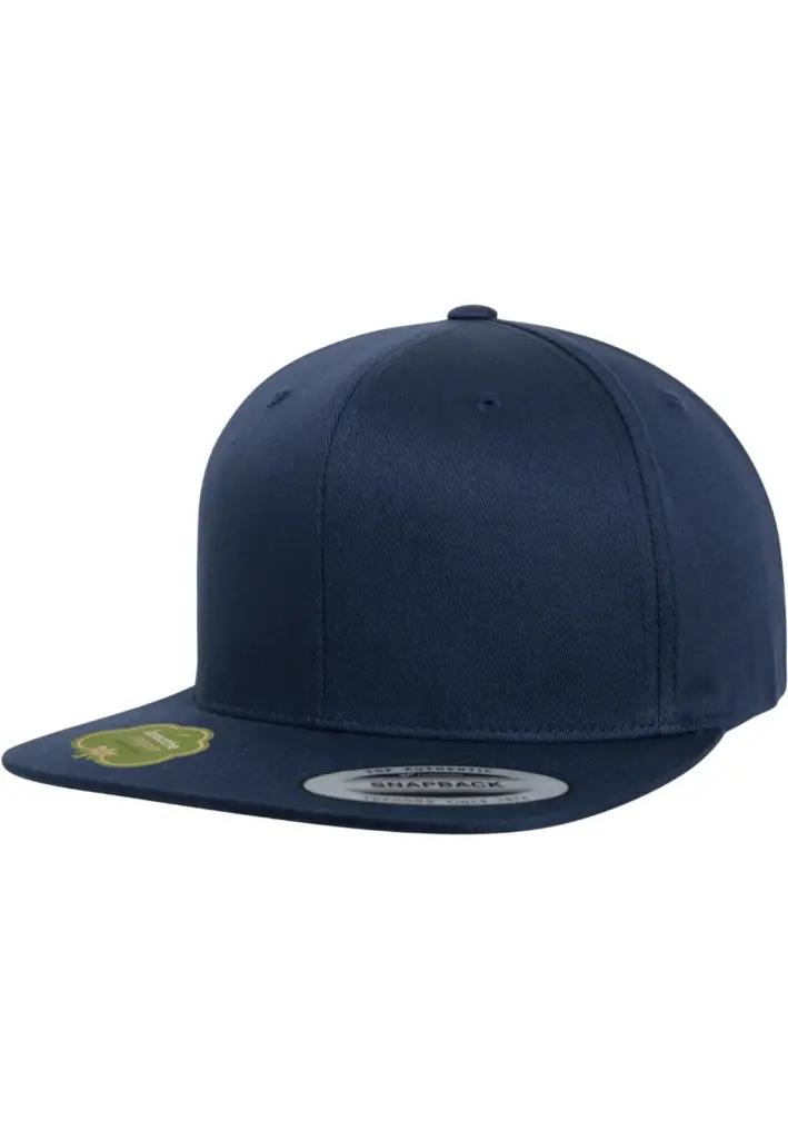 PS_FL6089OC-FS_NAVY - Hidalgo Snapbackpet van biologisch katoen, navy — productfoto 21