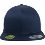 PS_FL6089OC-FC_NAVY - Hidalgo Snapbackpet van biologisch katoen, navy — productfoto 22