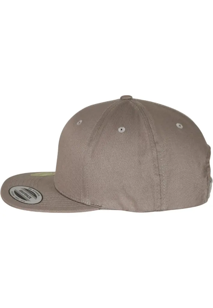 PS_FL6089OC-S_PALEGREY - Hidalgo Snapbackpet van biologisch katoen, pale grey — productfoto 24