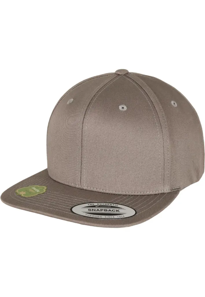 PS_FL6089OC-FS_PALEGREY - Hidalgo Snapbackpet van biologisch katoen, pale grey — productfoto 25