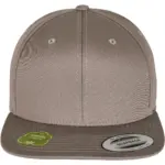 PS_FL6089OC-FC_PALEGREY - Hidalgo Snapbackpet van biologisch katoen, pale grey — productfoto 26