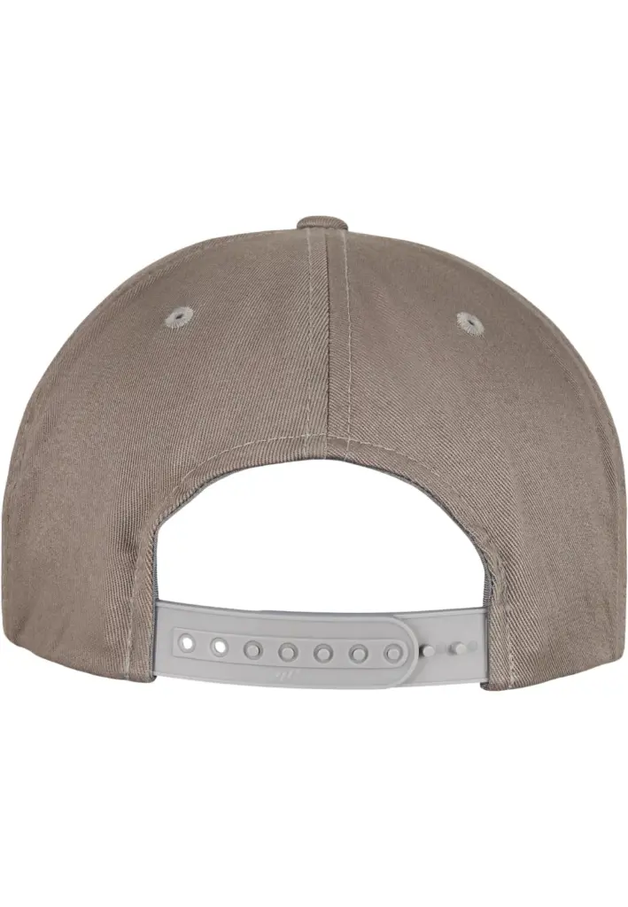 PS_FL6089OC-B_PALEGREY - Hidalgo Snapbackpet van biologisch katoen, pale grey — productfoto 27