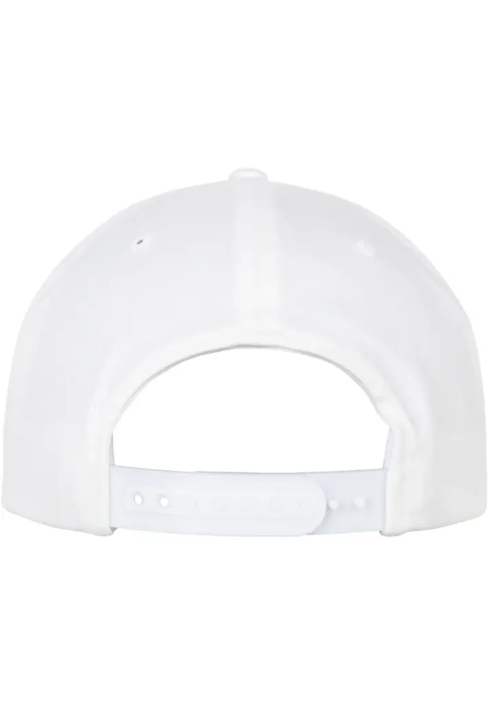 PS_FL6089OC-B_WHITE - Hidalgo Snapbackpet van biologisch katoen, white — productfoto 35