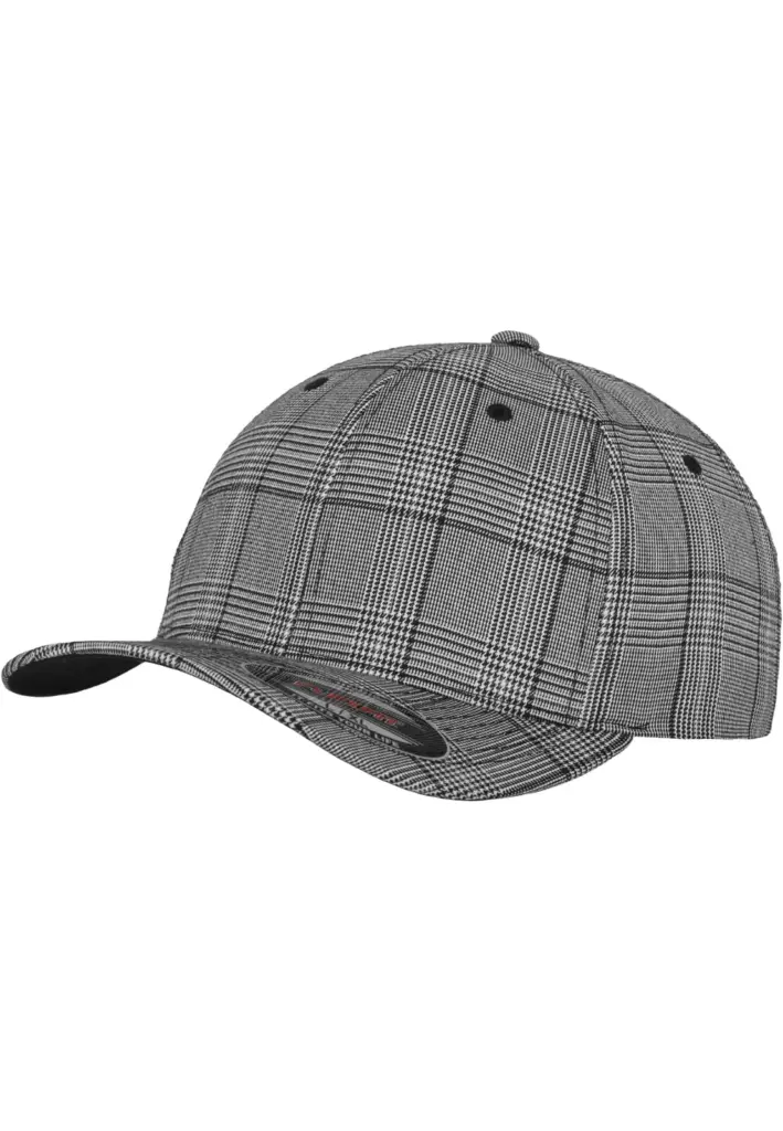 PS_FL6196-S_BLACK-WHITE - Hidalgo Prins van Wales pet, black/white — productfoto 9