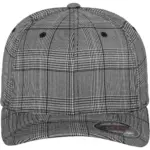 PS_FL6196_BLACK-WHITE - Hidalgo Prins van Wales pet, black/white — productfoto 10