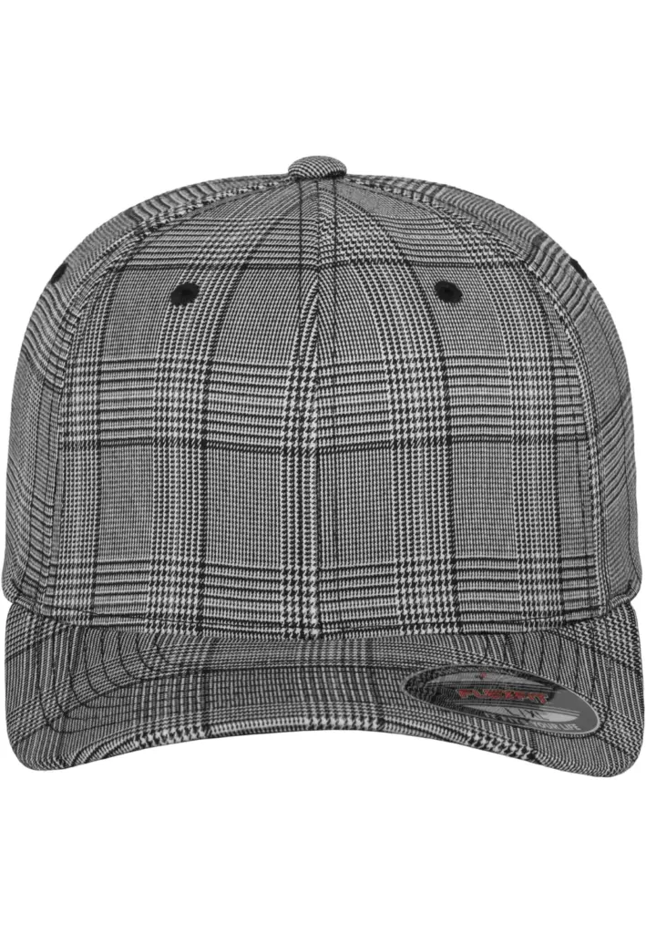 PS_FL6196_BLACK-WHITE - Hidalgo Prins van Wales pet, black/white — productfoto 10