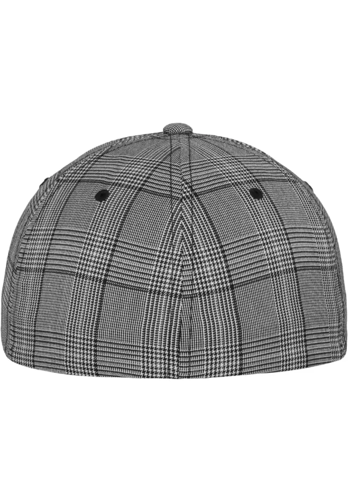 PS_FL6196-B_BLACK-WHITE - Hidalgo Prins van Wales pet, black/white — productfoto 11