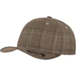 PS_FL6196-S_BROWN-KHAKI - Hidalgo Prins van Wales pet, brown / khaki — productfoto 12