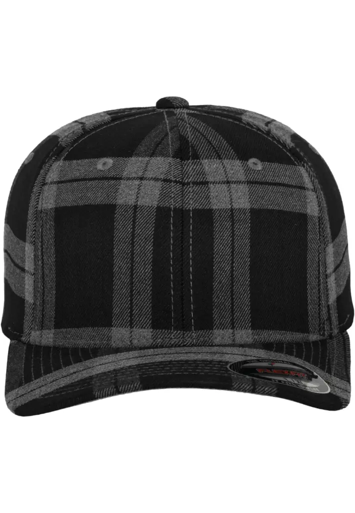 FL6197 - Tartan geruite pet, black / grey