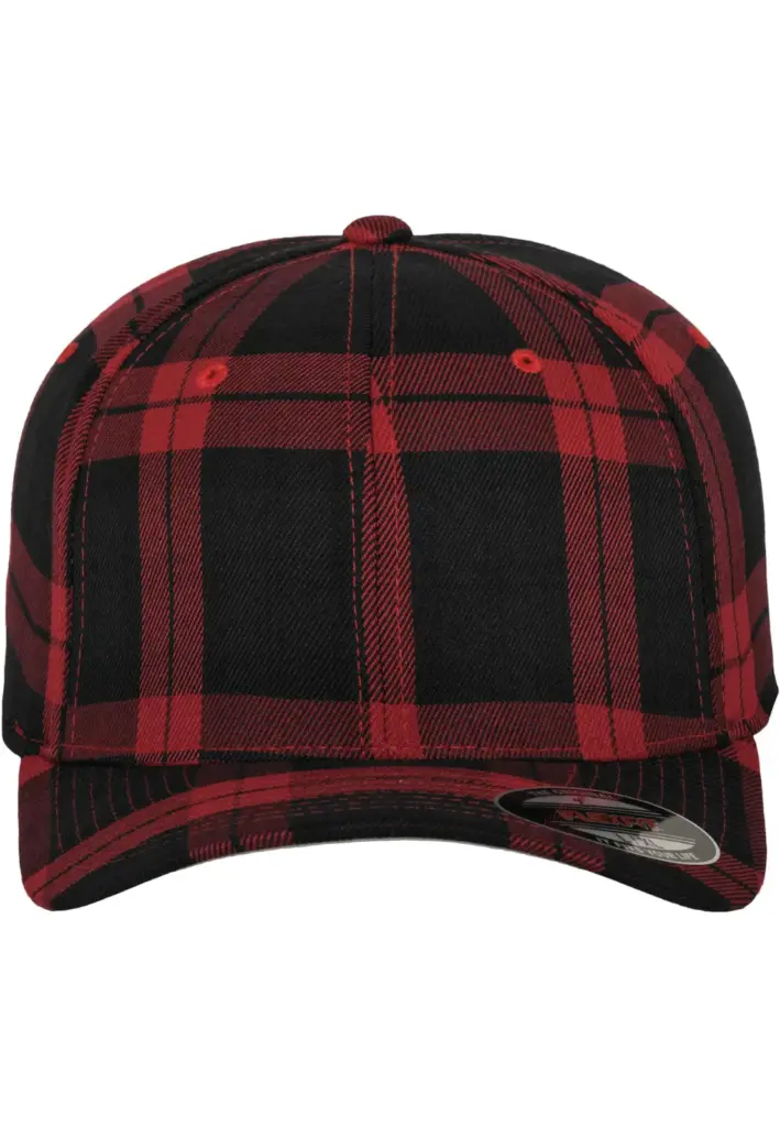 FL6197 - Tartan geruite pet, black / red — productfoto 2